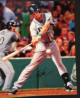 Foto 8x10 assinada por Wil Myers. Raios Padres! Autógrafo. Future Superstar - Imagem 1 de 2