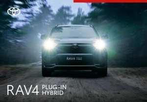 2021 Mj Toyota RAV4 PHEV Broschüre 12 / 2020 brochure catalogue - Imagen 1 de 1