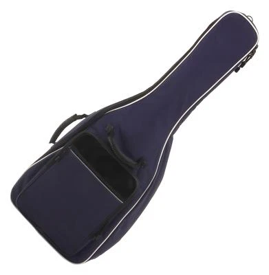 KIRSTEIN 3/4 Akustik Gitarre Tasche Konzert Gitarre Gigbag Rucksack Tragetasche Blau