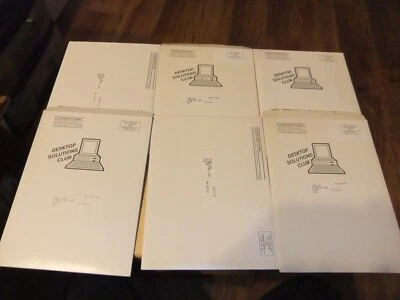 RARE 1990 COMP SET OF 6 CLARION SOFTWARE DESKTOP SOLUTIONS EXC COND 5.25" FLOPPY - Image 1 of 4