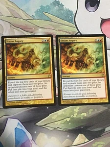 C6207 MAGIC MTG THEROS STEAM AUGURY 2X #205 LP RARE - Picture 1 of 22