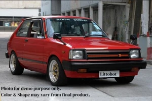 1/10 Lexan Clear RC Car Body Shell for TOYOTA STARLET KP61 WT195mm - Picture 1 of 6