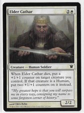 MTG Magic: the Gathering Innistrad ~ ELDER CATHAR (x1) Common