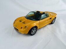 CHRONO 1:18 1997 Lotus Elise Norfolk Mustard yellow  damaged please read !!!