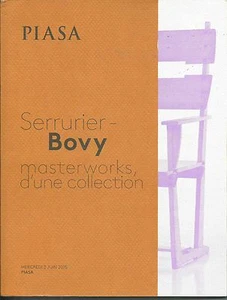 PIASA SERRURIER BOVY Design Masterworks Collection Auction Catalog 2015 - Imagen 1 de 1