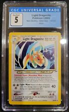 Light Dragonite 14/105 Neo Destiny Unlimited Holo CGC 5 Excellent Pokemon TCG
