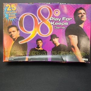 Vintage 98 Grad Play For Keeps Brettspiel Pop Boy Band 2001 - Bild 1 von 10