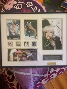 Lady Gaga Signed and Framed Photographs Limited Edition Memorabilia #21 of 499 - Picture 1 of 3