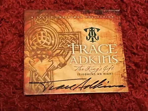 TRACE ADKINS AUTOGRAPHED SIGNED “THE KING’S GIFT” CHRISTMAS CD COUNTRY MUSIC - Picture 1 of 2
