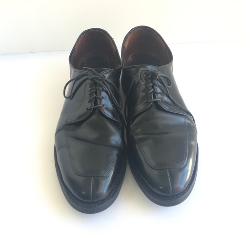 CLARKS Scarpe eleganti Allen Edmonds Clark Street Dainite da uomo nere punta spaccata taglia 12D