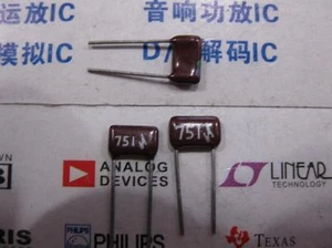 10x RE35-751 750Ω Susumu Noninductive Resistor 750R 5mm - Picture 1 of 1