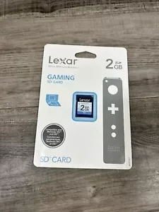 Lexar Gaming Game 2GB SD Memory Card FREE SHIPPING - Picture 1 of 2