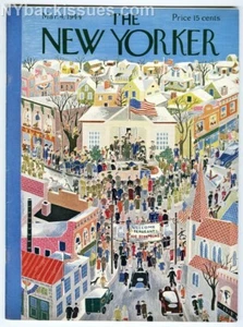 New Yorker magazine March 4 1944 Shirley Jackson Dorothy Parker VERY FINE - Picture 1 of 4
