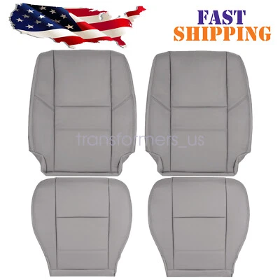 Cubierta de asiento de pasajero delantero gris para Toyota Sequoia Tundra 2000 a 2004 Foto 1 de 4