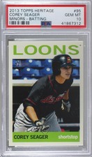 2013 Topps Heritage Minor League Edition Corey Seager #95 PSA 10 GEM MT