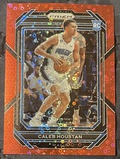 Caleb Houstan 2022-23 Panini Prizm Basketball Rookie Red Fast Break Prizm 71/100
