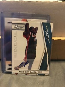 2010-11 Prestige Draft Picks Rights Autographs #207 Keith Gallon/99 auto bucks