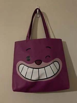 Bolso de Mano Gato Cheshire Disney Store Rosa Alicia en el País de las Maravillas Grande Forrado Foto 1 de 2