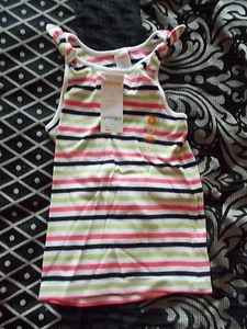 NWT Gymboree Striped Palm Beach Paradise Tank Girl Size 6 - Picture 1 of 1