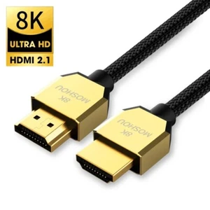 Cable HDMI 2.1 8K 60HZ 4K 120HZ 48 GBPS eARC HDR para amplificador de TV PS4 PS5 RTX3080 - Imagen 1 de 10