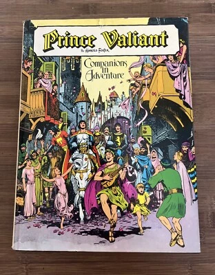 Vintage 1974 Prince Valiant Volume 2 Nostalgia Press Companions In Adventure HC - Imagem 1 de 4