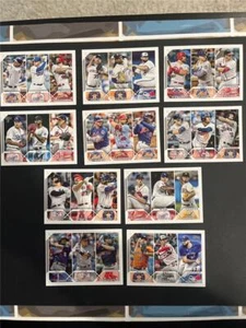 Juego de 10 cartas de la Liga de Béisbol Topps 2023 juez trucha Verlander Alonso - Imagen 1 de 1