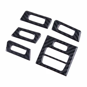 Carbon Fiber Central Outlet Air Vent Cover Trim For BMW E90 E92 E93 2005-12 - Foto 1 di 12