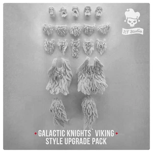 Galactic Knights Viking Style Upgrade Set#1 Artel W Miniatures Character - Picture 1 of 1
