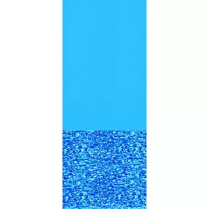 Swimline Swirl blau rund oberirdisch Schwimmbad Wand Überlappungsfutter - Bild 1 von 31
