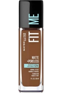 Maybelline Fit Me Matte & Poreless Liquid Foundation w/Clay 1 fl oz 30mL 370 - Picture 1 of 7