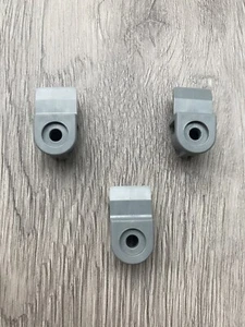 TUMBLE DRYER WASHING MACHINE DOOR GLASS RETAINER CLIPS X 3 TO FIT HOTPOINT CREDA - Picture 1 of 3