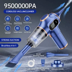 Portable Wireless Car Vacuum Cleaner Suck/blow -2in1 Wireless Vacuum Cleaner Dua - Picture 1 of 8
