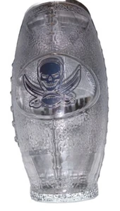 NFL Tampa Bay Buccaneers "Shane" Football Clear Drinking Glass 24 Oz - Picture 1 of 4