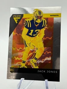 JACK JONES 2022 CHRONICLES FLUX ROOKIE SILVER PATRIOTS RC FX-20 - Picture 1 of 2