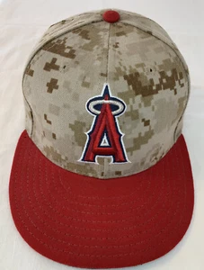 New Era 59Fifty MLB LA Anaheim Angels Authentic Collection On Field Fitted Sz 7 - Picture 1 of 9