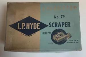 Menge 5 Vintage Hyde Nr. 79 Speedster Scraper 6,75 Zoll lange Klinge 1,5 unbenutzt - Bild 1 von 16