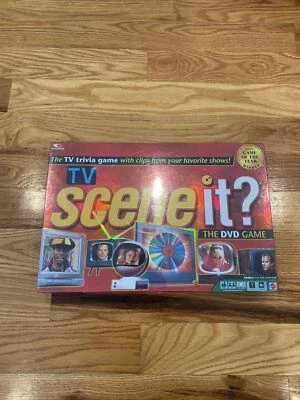 TV Edition Scene It! The DVD Trivia Game activity NEW & SEALED box 2005 edition - Image 1 of 4