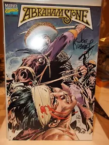 1995 ABRAHAM STONE 2 SIGNED JOE KUBERT WITH CERTIFICATE OF AUTHENTICITY VF/NM - Picture 1 of 5