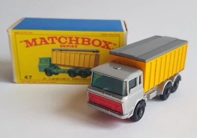 Matchbox Séries N0. 47 DAF Tipper Camion Conteneur - Superbe Excellente - Photo 1/4