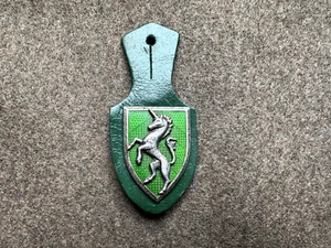 Französisches 5. Regt. de Chasseurs a Cheval Abzeichen Drago Paris Adresse - Bild 1 von 3