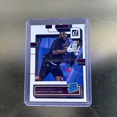 2022 Panini Donruss - Rated Rookie #371 Phidarian Mathis (RC) - Image 1 of 2