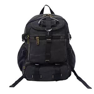 Mochila de lona Bon Voyage BL 6902A 16"-negra - Imagen 1 de 1