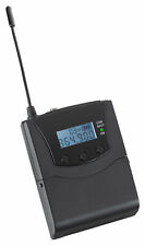Silent Guide Stereo UHF Funk Sender Transmitter tragbar Clip 3 Kanäle Wireless