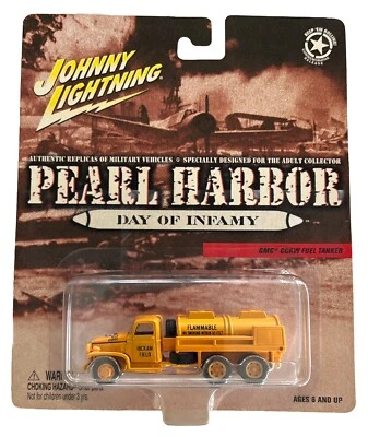 Johnny Lightning 2002 Pearl Harbor Day of Infamy 1:64 GMC CCKW Fuel Tanker (B16) - Image 1 of 3