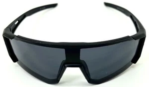 Occhiali da sole a maschera senza bordo lente specchiata o nera - Foto 1 di 7