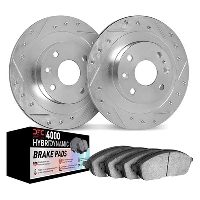 For Alfa Romeo Spider 75-94 Brake Kit DFC Drilled & Slotted Rear Brake Kit w — 第 1/3 张图片