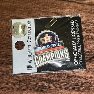 WinCraft Houston Astros 2022 World Series Champions Collector Pin - Picture 1 of 2