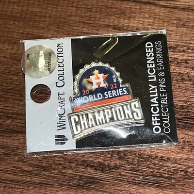 Коллекционная булавка чемпионов Мировой серии WinCraft Houston Astros 2022 - Изображение 1 из 2