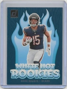 2024 Rome Odunze Panini Donruss White Hot Rookies NFL #WH2 Chicago Bears RC - Bild 1 von 2