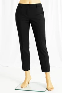 NWT $79 Banana Republic 10P 10 P Black Mid Rise Sloan Sim Ankle Pants 989963 - Picture 1 of 8